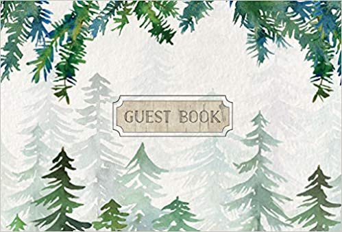 Guest Book Cabin Edition (Rock Point Gift & Stationery)