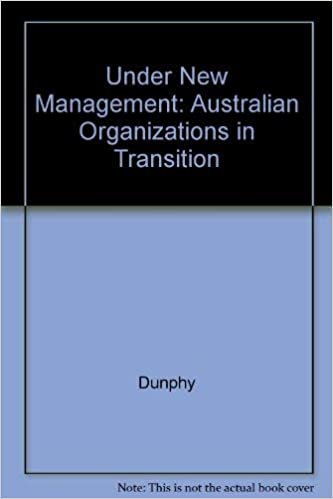 Under New Management: Australian Organizations in Transition