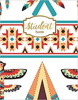 Student Planner: Monthly Weekly Academic Planner Semester Classes Journal Agenda Organizer with Undated Calendars for Middle School, High School, College or University Student indir