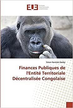 Finances Publiques de l'Entité Territoriale Décentralisée Congolaise
