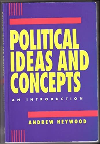 Political Ideas and Concepts: An Introduction indir