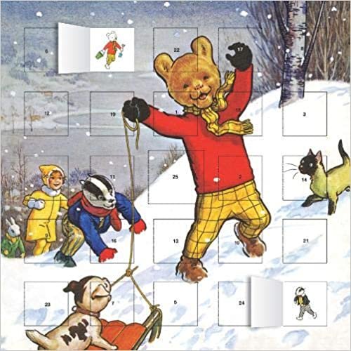 Classic Rupert advent calendar (with stickers) indir