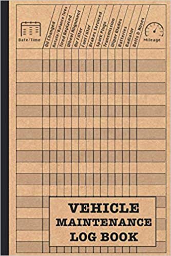 Vehicle Maintenance Log book: vehicle maintenance record book, vehicle maintenance log book service and repair, small vehicle maintenance log book for women, vehicle maintenance book jeep