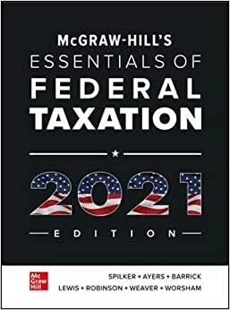 Mcgraw-hill's Essentials of Federal Taxation 2021 indir