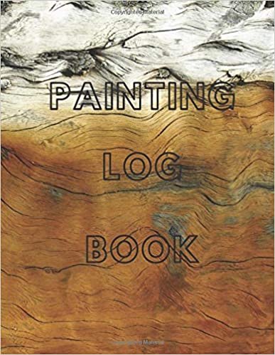 Painting Log Book: Perfect for Sketching, Painting and Doodling Large 100 Pages, Blank 8.5 x 11 inches indir
