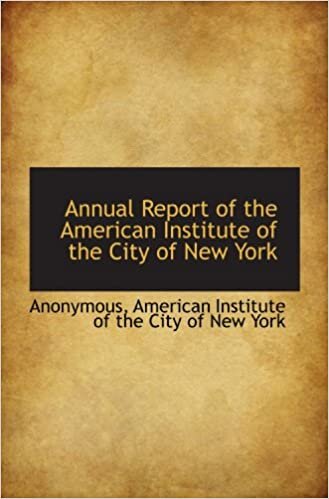 Annual Report of the American Institute of the City of New York indir