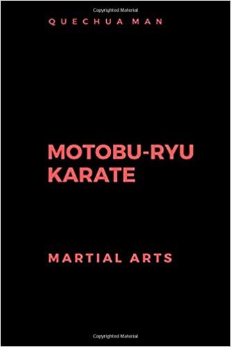 MOTOBU-RYU KARATE: Notebook, Journal, Diary (6x9 line 110pages bleed) (MARTIAL ARTS, Band 1)