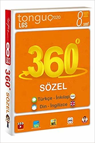 Tonguç 8. Sınıf LGS 360 Tüm Dersler Soru Bankası - Sözel - Türkçe İnkılap Din İngilizce - Cep Boy