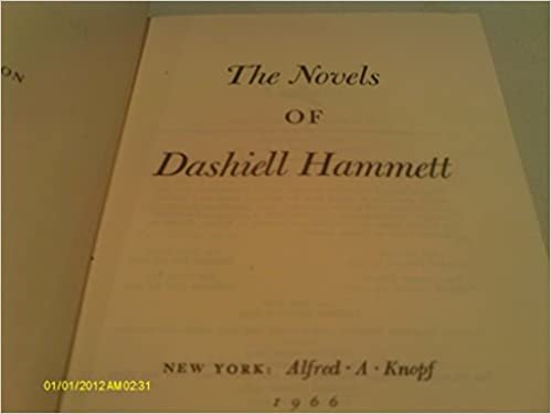 NOVELS DASHIELL HAMMETT