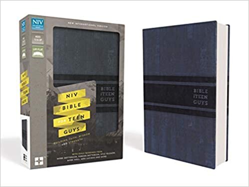 NIV, Bible for Guys, Leathersoft, Blue: Building Faith, Wisdom and Strength