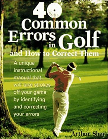 Forty Common Errors in Golf and How to Correct Them