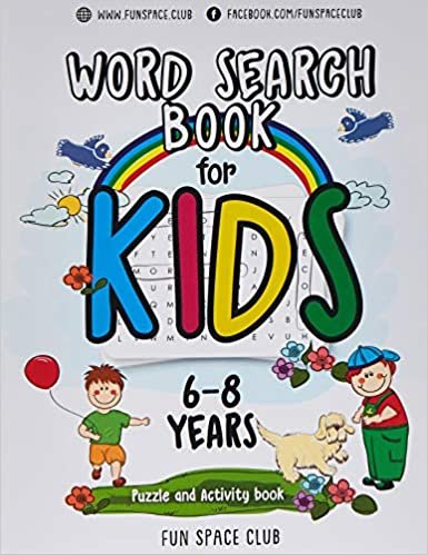 Word Search Books for Kids 6-8: Word Search Puzzles for Kids Activities Workbooks age 6 7 8 year olds: Volume 2 (Fun Space Club Games Word Search Puzzles for Kids)