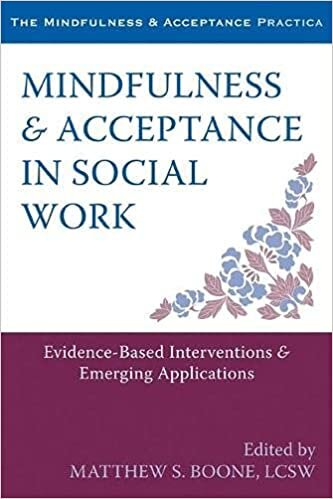 Mindfulness and Acceptance in Social Work: Evidence-Based Interventions and Emerging Applications (Mindfulness & Acceptance Practica)