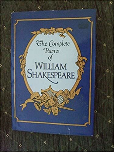 Complete Poems Of William Shakespeare