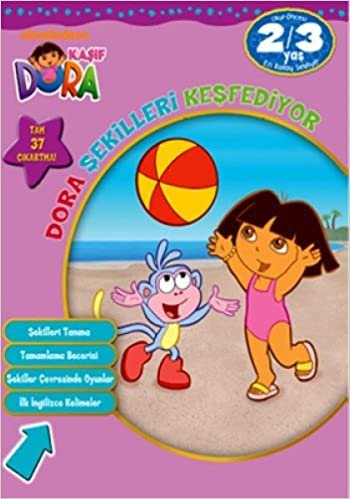 KAŞİF DORA 2-3 YAŞ DORA ŞEKİLLERİ KE.: Tam 37 Çıkartma