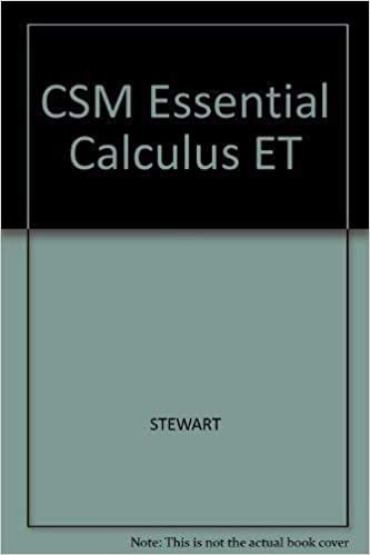 CSM Essential Calculus ET