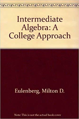 Intermediate Algebra: A College Approach indir