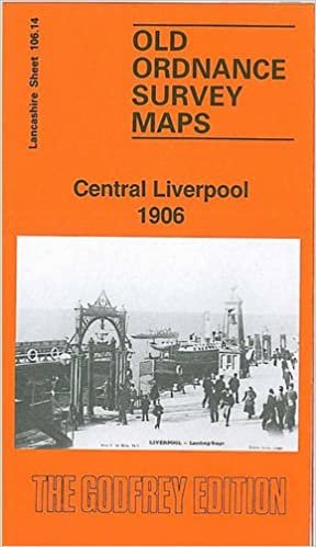 Central Liverpool 1906: Lancashire Sheet 106.14 (Lancashire'in Eski Isletim Sistemi Haritalari)
