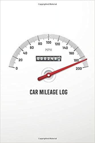 car mileage log: 100 page for record vehicle auto mileage logbook car usages tracker auto journal notebook log book for car expense taxes or business size 6x9 inches (vol:3)