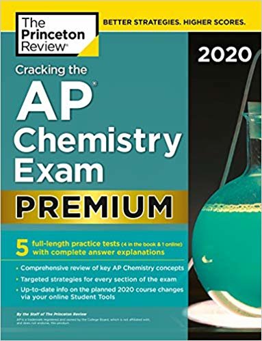 Cracking the AP Chemistry Exam 2020 Premium Edition indir
