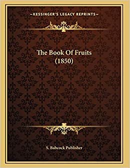 The Book Of Fruits (1850)