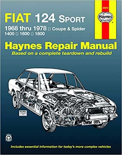 Fiat 124 Sport 1968 thru 1978: Coupe & Spider: 1400: 1600: 1800 (Haynes Manuals)