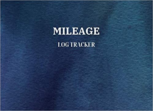 Mileage Log Tracker: Small Vehicle Mileage Record Book for Car Owners| Odometer Tracker Journal for Business and Personal Taxes | 8.25" x 6" |Journal for Tracking Miles.
