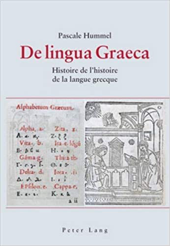 De lingua Graeca: Histoire de l’histoire de la langue grecque
