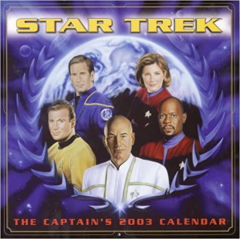 Star Trek the Captains 2003 Calendar (Wall Calendar)