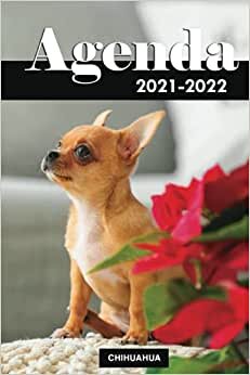 Agenda 2021-2022 : Chihuahua: Année scolaire (de Septembre 2021 à Juillet 2022) | Chien | 2 jours par page | Calendrier journalier | Format A5 | Idée ... d'animaux de compagnie et de chiens