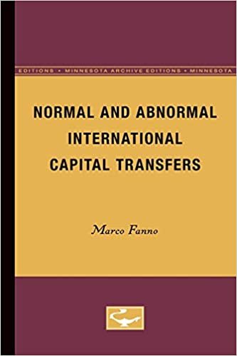 Normal and Abnormal International Capital Transfers (Studies in Economic Dynamics) indir