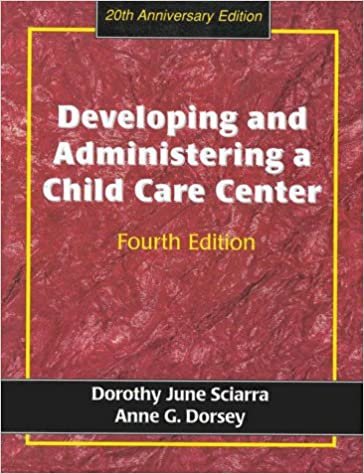 Developing and Administering a Child Care Center