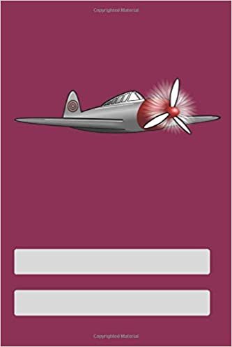 Airplane: Lined Journal Notebook for Everybody, Writing, Calculate, Drawing and Sketching (110 Pages, Lined, 6 x 9)(Great Notebooks) indir