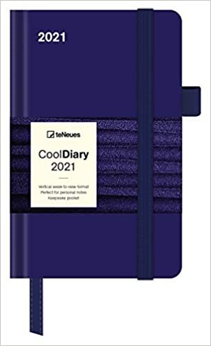 Blue 2021 - Diary - Buchkalender - Taschenkalender - 9x14: Cool Diary indir