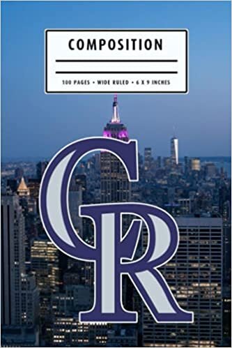 Composition: Colorado Rockies To Do List Planner - Finals Planning Business Notebook | Christmas, Thankgiving Gift Ideas | Baseball Notebook #17