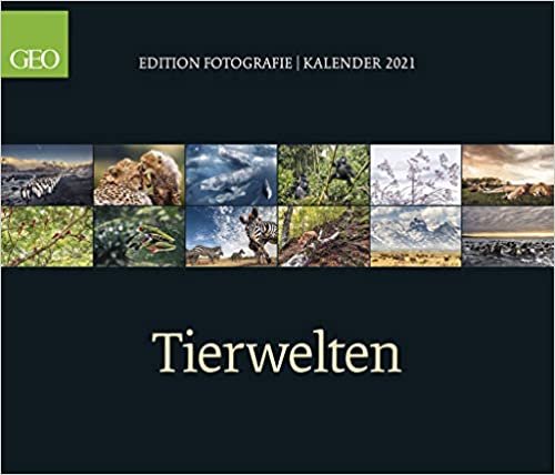 GEO Edition: Tierwelten 2021 - Wand-Kalender - Tier-Kalender - 70x60