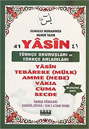 41 Yasin Türkçe Okunuşları ve Türkçe Anlamları: Bilgisayar Hatlı