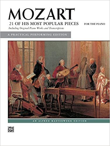 Mozart -- 21 of His Most Popular Pieces (Alfred Masterwork Editions) indir