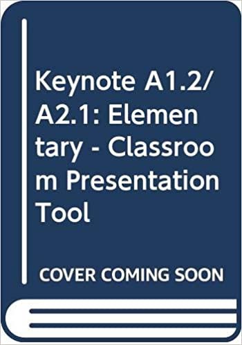 Keynote - A1.2/A2.1: Elementary: Classroom Presentation Tool (Neubearbeitung)