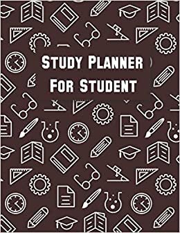 Study Planner For Student: Pattern Type Homework Organizer for Middle and High School Students' academic planner journal notebook for students with the assignment For Study Planner For Student