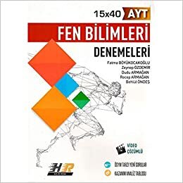 Hız ve Renk Yayınları AYT Fen Bilimleri 15x40 Denemeleri