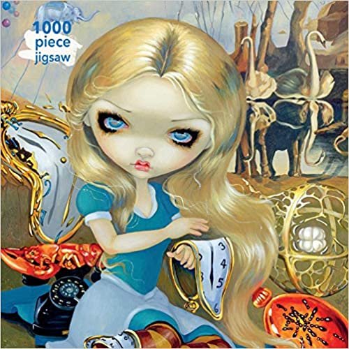 Adult Jigsaw Jasmine Becket-Griffith. Alice in a Dali Dream. 1000 Piece Jigsaw (1000-Piece Jigsaws) (Puzzle) indir