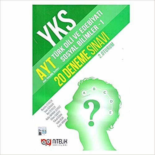 YKS AYT Türk Dili ve Edebiyatı Sosyal Bilimler -1 20 Deneme Sınavı