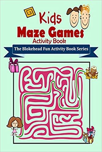 Kids Maze Games Activity Book