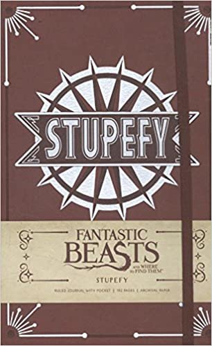 FANTASTIC BEASTS AND WHERE TO FIND THEM: STUPEFY HARDCOVER RULED JOURNAL: Stupefy Ruled Journal (Harry Potter)