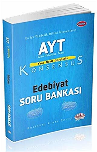 Editör AYT Konsensüs Edebiyat Soru Bankası-YENİ