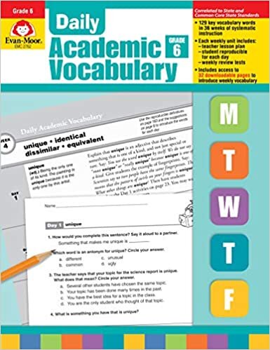 Daily Academic Vocabulary Grade 6+ [With Transparencies]