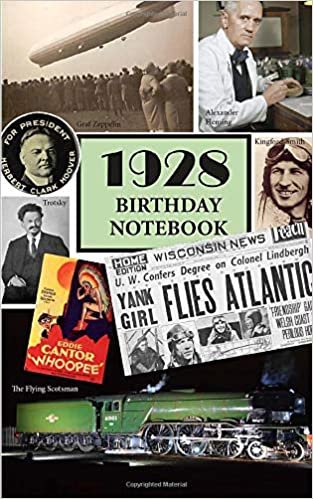 1928 Birthday Notebook: a great alternative to a card indir