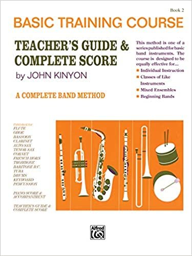 John Kinyon's Basic Training Course, Bk 2: Teacher's Guide, Comb Bound Book & Complete Score (John Kinyon's Band Course) indir