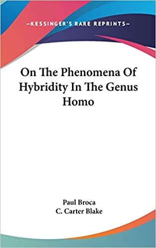 On The Phenomena Of Hybridity In The Genus Homo